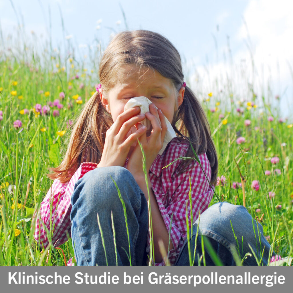 Klinische Studie für Kinder und Jugendliche mit Gräseprollenallergie